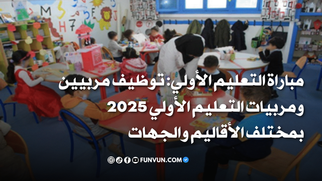 FMPS recrute des Éducateurs du Préscolaire 2025